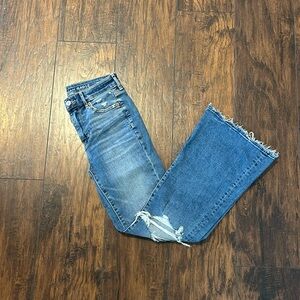 American eagle flared jeans